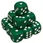 Настольная игра Games 7 Days Кубик D6 с точками (зеленый) , 1 шт. (g7dd6dotsgreen) - миниатюра 1