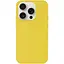 Чохол Epik Silicone Case Full Protective AA NO LOGO для Apple iPhone 15 Pro 6.1 Жовтий/Yellow - мініатюра 1