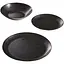 Тарілка обідня Luminarc Diana 25 см Black (V0121) - мініатюра 5
