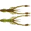 Силикон Reins Ring Shrimp 4" B08 Green Pumpkin Chart Melon (6 шт/уп) - миниатюра 1