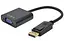 Конвертор-переходник из Display Port (папа) на VGA (мама) 30cm - миниатюра 1