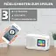 Цифрове DAB-радіо LFF з FM, Bluetooth, кольоровим дисплеєм, для кухні, працює від кабелю або батарейок - мініатюра 3