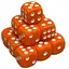 Настольная игра Games 7 Days Кубик D6 с точками (оранжевый) , 1 шт. (g7dd6dotsorange) - миниатюра 1