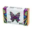Фігурний дерев'яний пазл "Барвистий метелик" PuzzleOK PuzA3-01235, 103 деталі - мініатюра 1