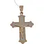 Золотий хрестик Favoritum. Розп'яття Христа. 710021 - мініатюра 1
