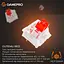 Клавіатура дротова GamePro Genesis Joker Outemu Red Swithes USB Gray (MK124G) - мініатюра 11