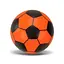 М'яч дитячий фомовий "Футбольний" SPB24636, 10 см Помаранчевий - мініатюра 1