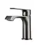 Змішувач для умивальника Frap F1071-9 Графітовий хром - мініатюра 1