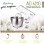 Кухонный комбайн Adler планетарный тестомиксер 4 л AD 4216 1000W - миниатюра 2