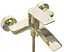 Смеситель для ванны Rea Avalon gold настенный с изливом REA-B1129 Золотой - миниатюра 4