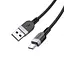 Кабель Hoco Type-C Energy silicone charging data cable X109 3 м 3A - мініатюра 3