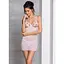 Сорочка з вирізами на грудях + стрінги LOVELIA CHEMISE white - Passion 2XL/3XL - мініатюра 3