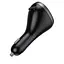 Автомобильное зарядное устройство Hoco Z61А USB/2 Type-C PD 60W с разъемом прикуривателя и черным дисплеем - миниатюра 5