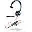 Гарнитура компьютерная моно Poly On-ear Blackwire 3315 USB-A всенаправленная черная - миниатюра 1