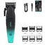 Машинка для стрижки (clipper) VGR V-003, 6 насадок, Зелений - мініатюра 2