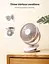 Настольный  электрический вентилятор UGREEN USB-C MULTIFUNCTIONAL FAN #80907 с защитной решеткой и прищепкой - миниатюра 4