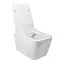 Унитаз подвесной Qtap Crow безободковый с сидением Slim Soft Close QT05335170W, Белый - миниатюра 3