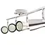 Светильник Brille настенный-потолочный спот поворотный накладной HTL-179/4 GU10 SN + CH - миниатюра 5