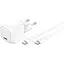 Зарядний пристрій BELKIN 30Вт USB-С PD PPS, кабель USB-С USB-C, 1м, PVC, білий (WCA008KQ1MWH-B6) - мініатюра 1