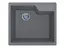 Кухонная мойка Miraggio Lisa 497x557 0002239, Серый - миниатюра 2