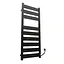 Электрический полотенцесушитель Kosser Волс 1200x500 ER тайм. черный ДВЛ03ER, Черный матовый, Правое - миниатюра 1