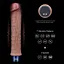 Реалістичний вібратор Lovetoy Real Softee 24.5 см коричневий - мініатюра 12