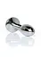 Анальна пробка Jewellery Silver Plug Clear S 7.7 см (прозорий) - мініатюра 6