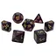 Набор кубиков Galaxy 7 Dice Set - Dark purple , 7 шт. (g7dgala04) - миниатюра 1