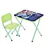 Дитячий столик складаний зі стільчиком M 5961-5 зелений - мініатюра 1