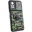 Ударостійкий чохол Camshield Serge Ring Camo для Xiaomi Poco X4 Pro 5G Зелений / Army Green - мініатюра 3