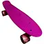 Скейт Пенни Борд A-Toys Penny Board Maraton со светящимися колёсами с декой 55 см розовый - миниатюра 1