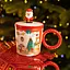 Чашка порцелянова Санта 400 мл з кришкою Yiwu FM-CS-36A - мініатюра 2