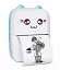 Принтер детский A-plus аккумуляторный Mini printer Cat Ears 8499 Bluetooth Голубой - миниатюра 1