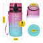 Пляшка для води 4FIZJO спортивна 500 мл 4FJ0628 Pink/Sky Blue (P-5905973400749) - мініатюра 5