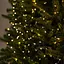 Новорічна гірлянда Різдвяна фея GarlandoPro 100 м 1000 LED чорний дріт Жовтий CF1000L100MBY - мініатюра 4
