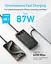Портативний зарядний пристрій PowerCore - 20000 mAh 87W PD Built-In USB-C Cable Black Anker teh0027063 - мініатюра 4