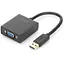 Digitus Адаптер USB 3.0 - VGA Full HD, M/F, 0.15 m - мініатюра 1