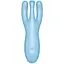 Кліторальний смарт вібратор Satisfyer Threesome 4 Blue - мініатюра 1