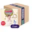 Упаковка підгузків для дітей Goo.N Premium Soft 5 XL (12-20 кг) на липучках унісекс 80 шт. (40 шт. х 2 шт.) - мініатюра 1