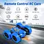 Автомобили с дистанционным управлением RC Stunt Car Toys для мальчиков и девочек, 2.4 ГГц, двухсторонние 360° Flips 4WD - миниатюра 4