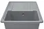 Кухонная мойка гранитная Miraggio Versal gray 758x462x201 00211706, Серый - миниатюра 4