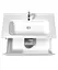 Тумба Мойдодир Палермо 90-U з умивальником ID-90 Білий - мініатюра 6