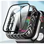 Чехол-накладка DK Пластик Carbon Glass Full Cover для Apple Watch 40mm (black) - миниатюра 2