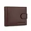 Портмоне чоловіче шкіряне De Esse LC47891-92 коричневе на кнопці - мініатюра 1