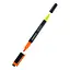 Набор маркеров Axent Highlighter Dual 2534-A клиновидный 2-4 мм 12 шт. оранжевый/желтый (2534-12-A) - миниатюра 1