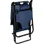 Шезлонг лежак Outtec раскладной синий - миниатюра 3