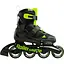 Ролики Rollerblade Microblade 2023 28-32 Black/Green (1012-07221900-T83-28-32) - мініатюра 1