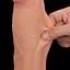 Фаллоимитатор LoveToy Sliding-Skin Dual Layer Dong 29 см телесный - миниатюра 14