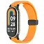 Ремінець Line Magnetic для Xiaomi Mi Band 9/8/10 Помаранчевий / Orange - мініатюра 1