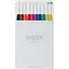Набор лайнеров Uni Emott Fine Line Standard Color 0.4 мм 10 цветов (PEM-SY/10C.01SC) - миниатюра 1